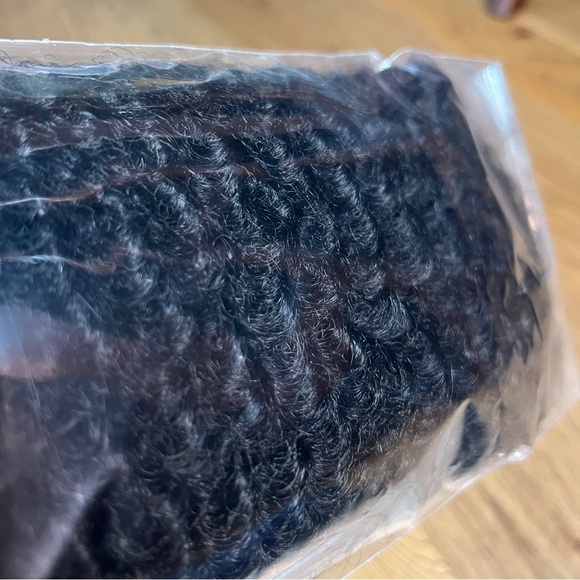 14-inch Afro Kinky Bulk Human Hair with Tool - Picture 3 of 5